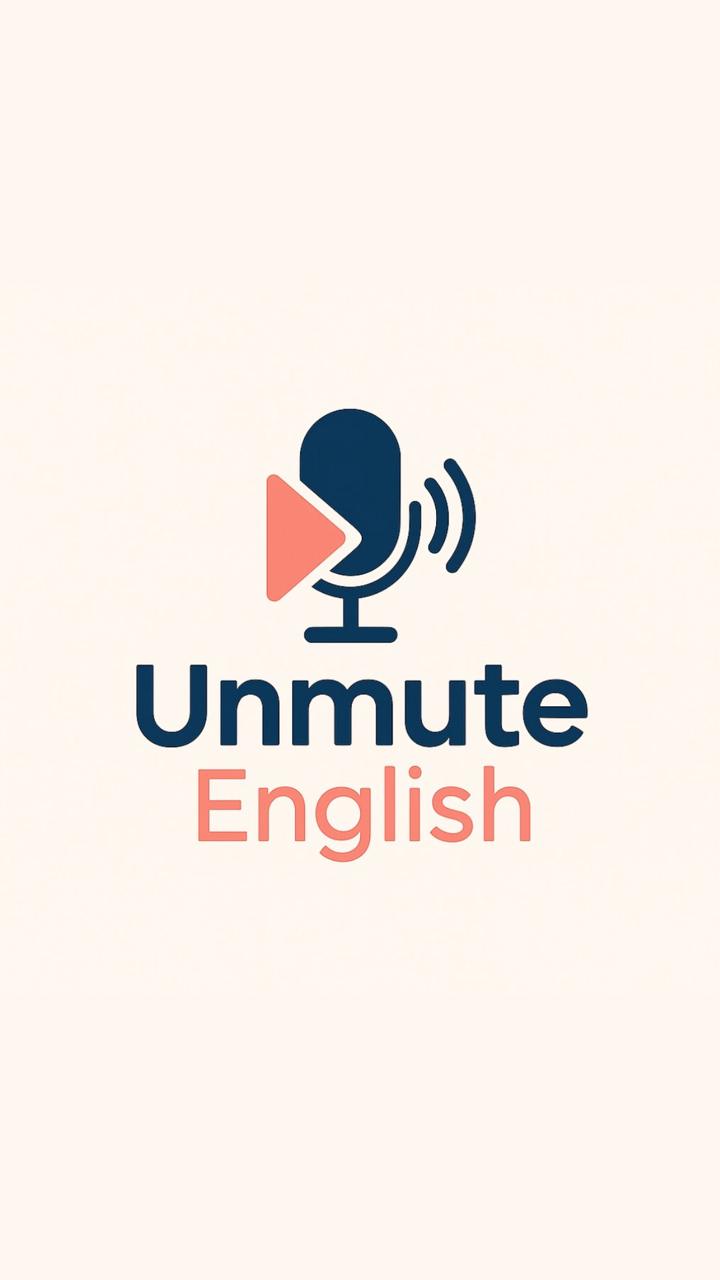 Unmute English Logo